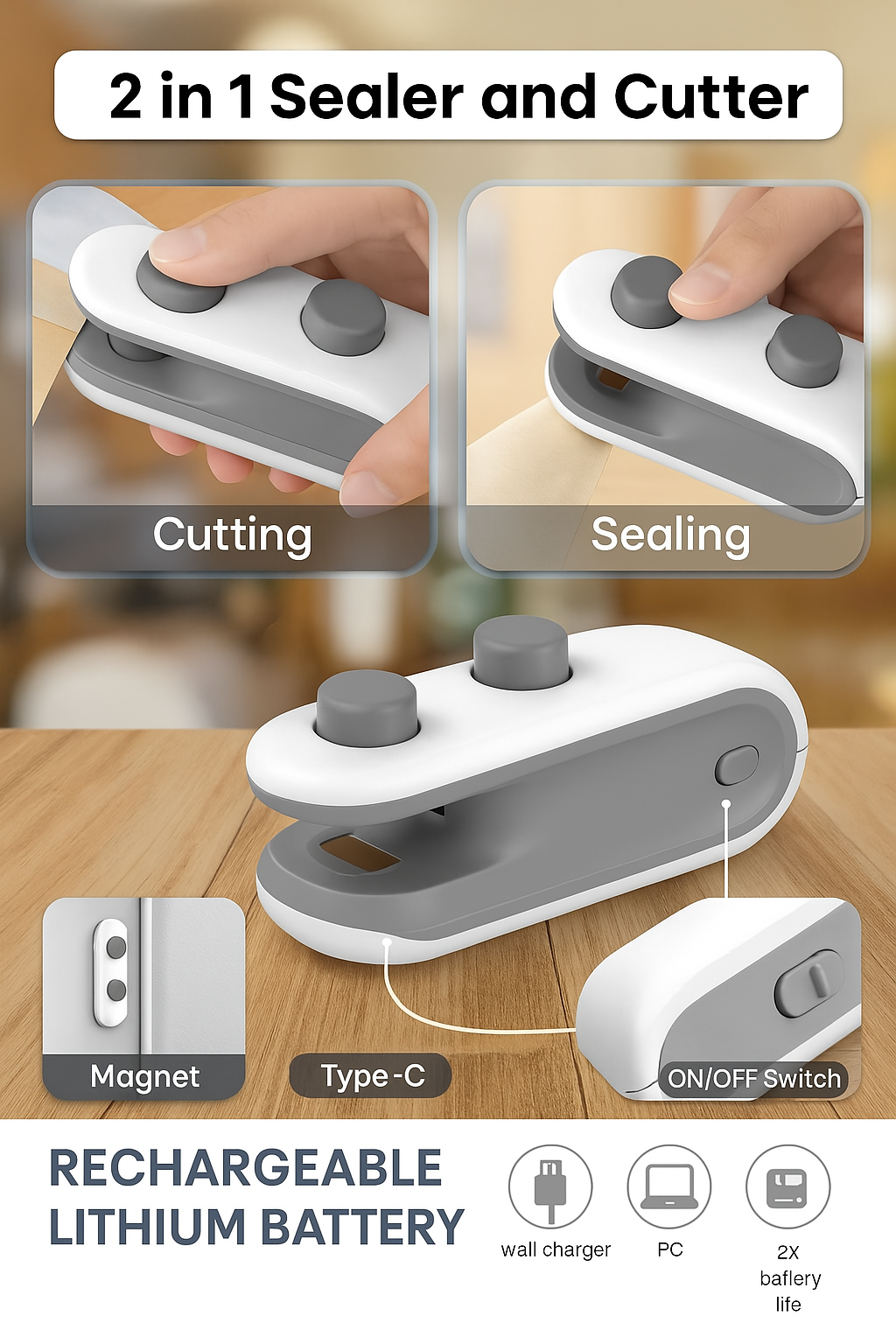 Zyana Mini Portable Sealing Machine